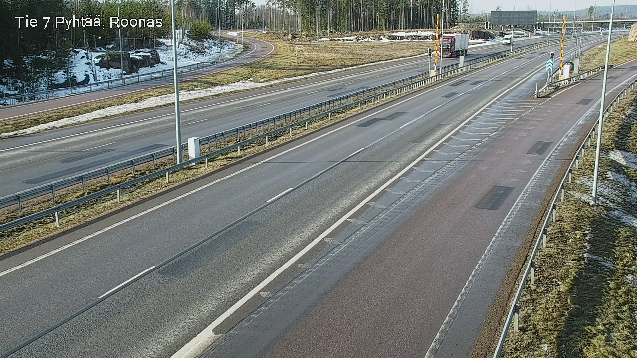 Weather Camera Image Road 7 Pyhtää, Roonas, Pyhtää, Kymenlaakso