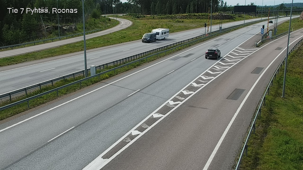 Weather Camera Image Road 7 Pyhtää, Roonas, Pyhtää, Kymenlaakso