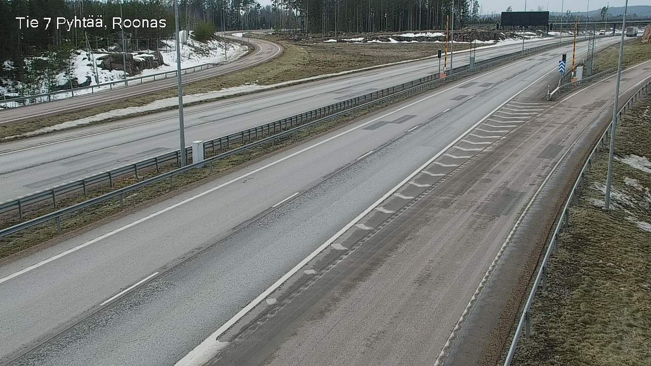 Weather Camera Image Road 7 Pyhtää, Roonas, Pyhtää, Kymenlaakso