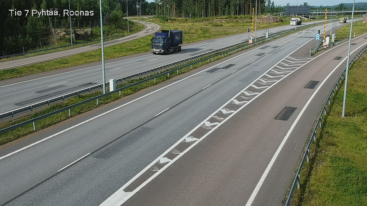 Weather Camera Image Road 7 Pyhtää, Roonas, Pyhtää, Kymenlaakso
