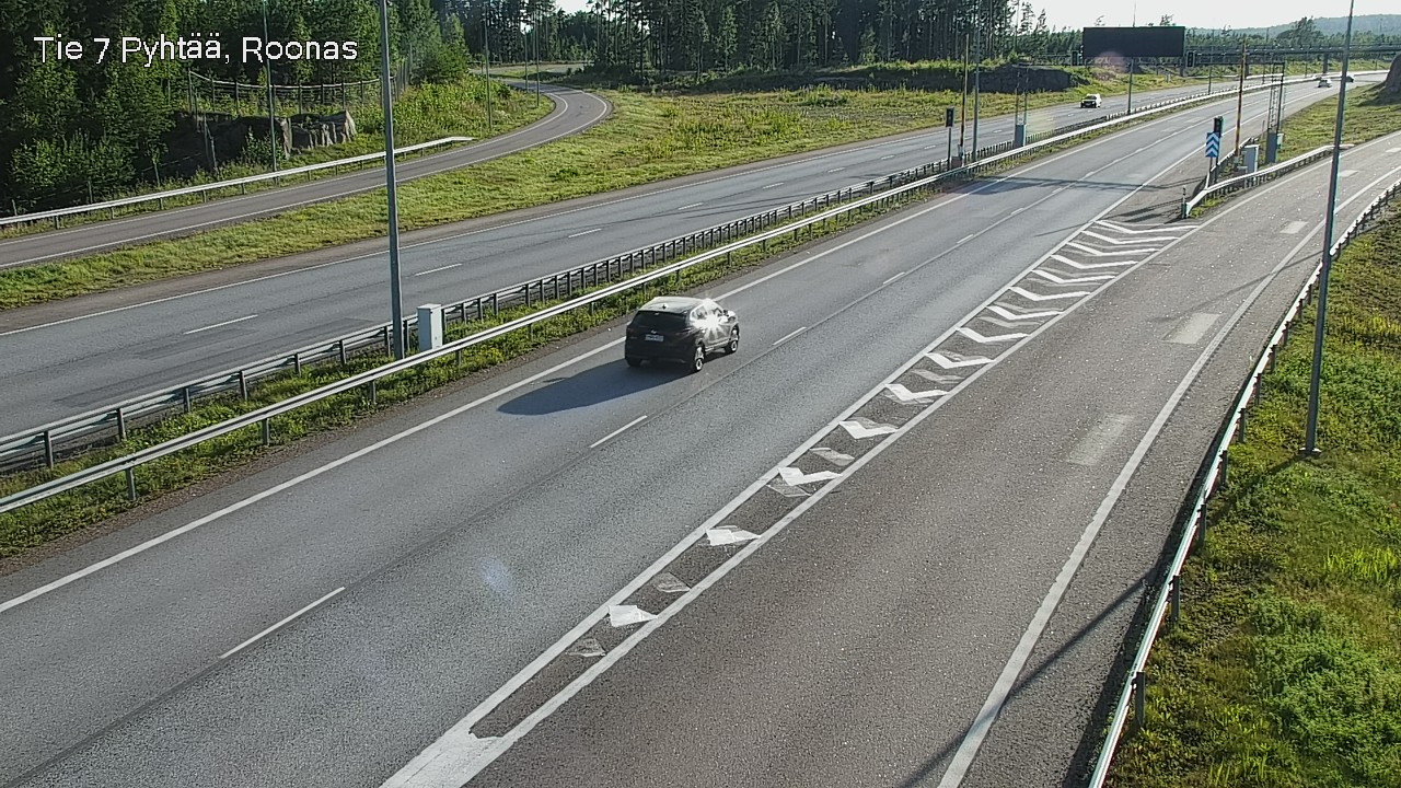 Kelikamerat Kuva Tie 7 Pyhtää, Roonas, Pyhtää, Kymenlaakso