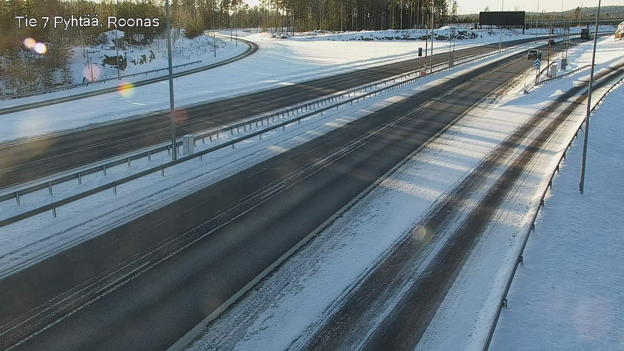 Kelikamerat Kuva Tie 7 Pyhtää, Roonas, Pyhtää, Kymenlaakso