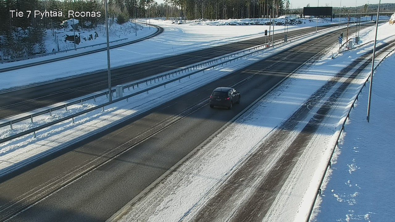 Kelikamerat Kuva Tie 7 Pyhtää, Roonas, Pyhtää, Kymenlaakso