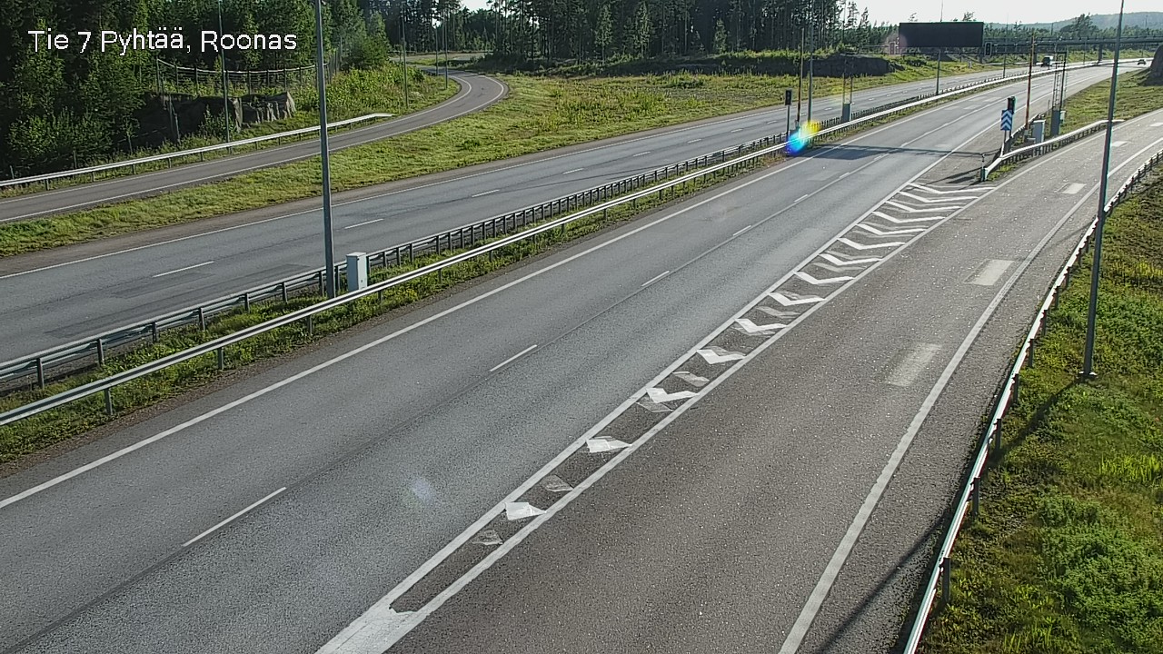 Kelikamerat Kuva Tie 7 Pyhtää, Roonas, Pyhtää, Kymenlaakso