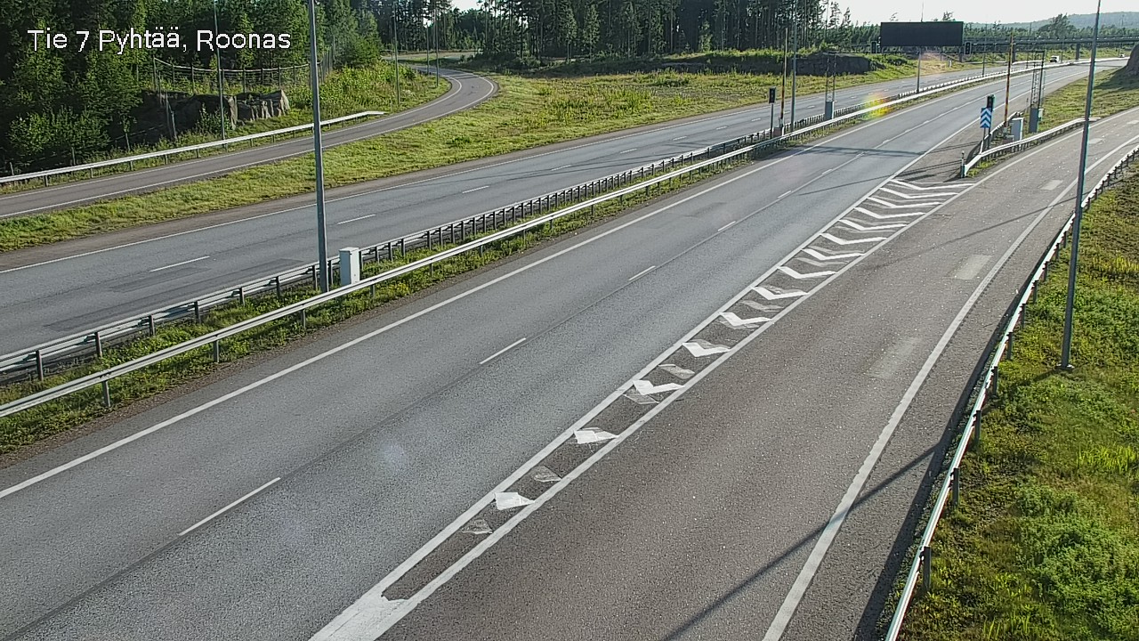 Kelikamerat Kuva Tie 7 Pyhtää, Roonas, Pyhtää, Kymenlaakso