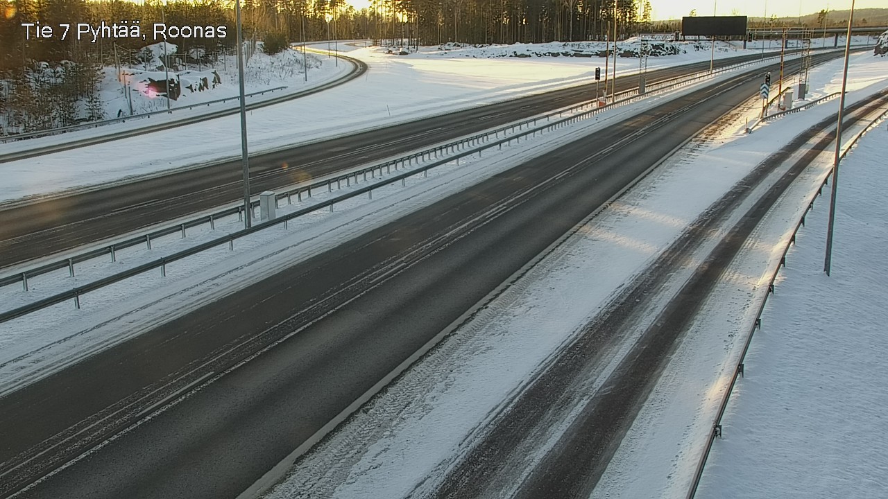 Kelikamerat Kuva Tie 7 Pyhtää, Roonas, Pyhtää, Kymenlaakso