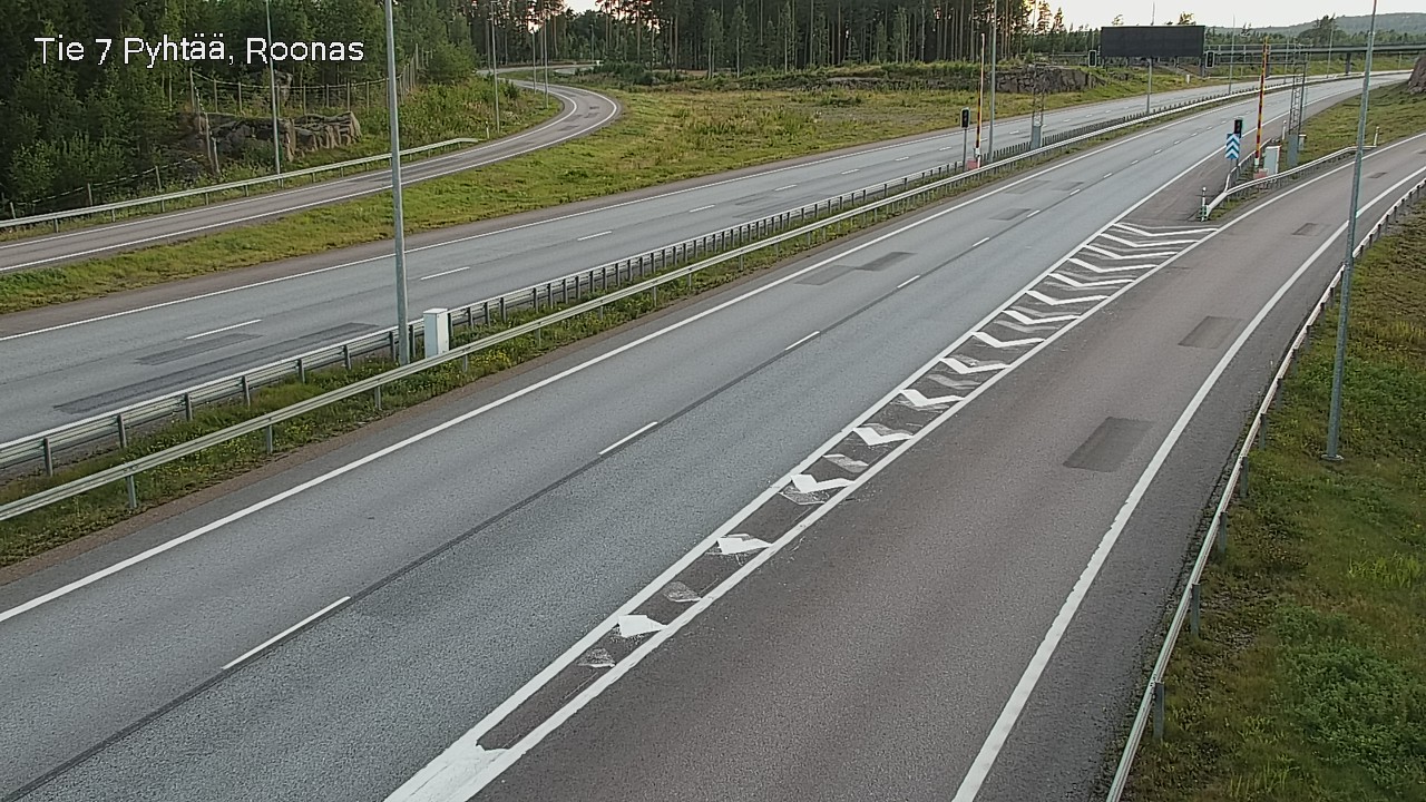 Kelikamerat Kuva Tie 7 Pyhtää, Roonas, Pyhtää, Kymenlaakso