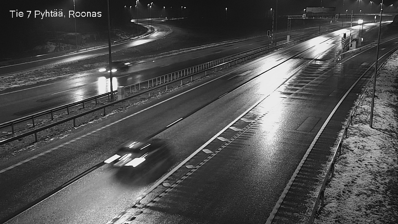 Weather Camera Image Väg 7 Pyttis, Rånäs, Pyhtää, Kymenlaakso