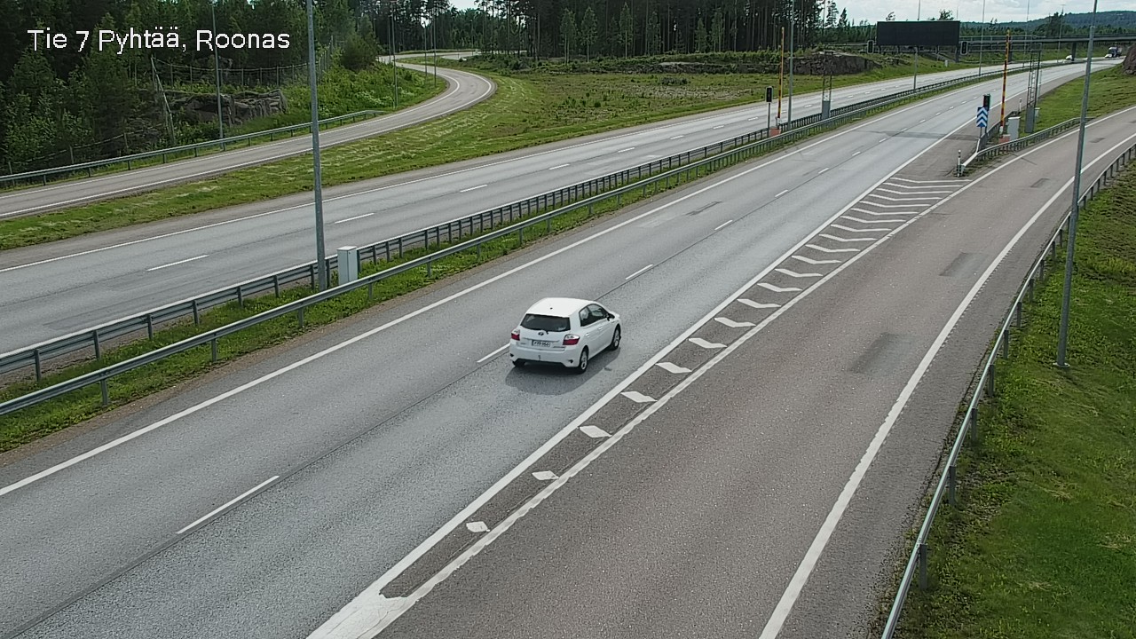 Kelikamerat Kuva Tie 7 Pyhtää, Roonas, Pyhtää, Kymenlaakso