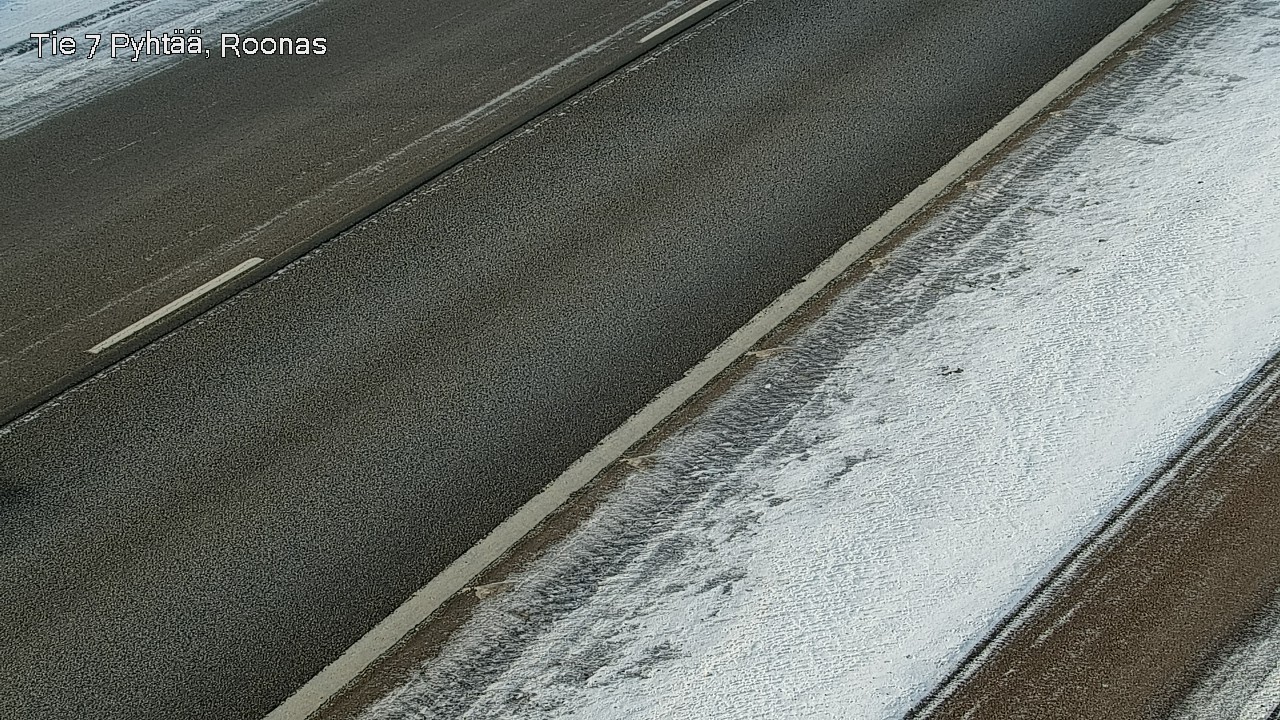 Weather Camera Image Road 7 Pyhtää, Roonas, Pyhtää, Kymenlaakso