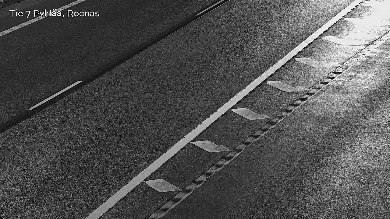 Weather Camera Image Väg 7 Pyttis, Rånäs, Pyhtää, Kymenlaakso