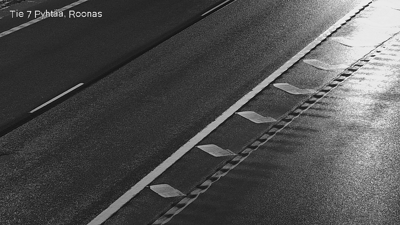 Weather Camera Image Väg 7 Pyttis, Rånäs, Pyhtää, Kymenlaakso