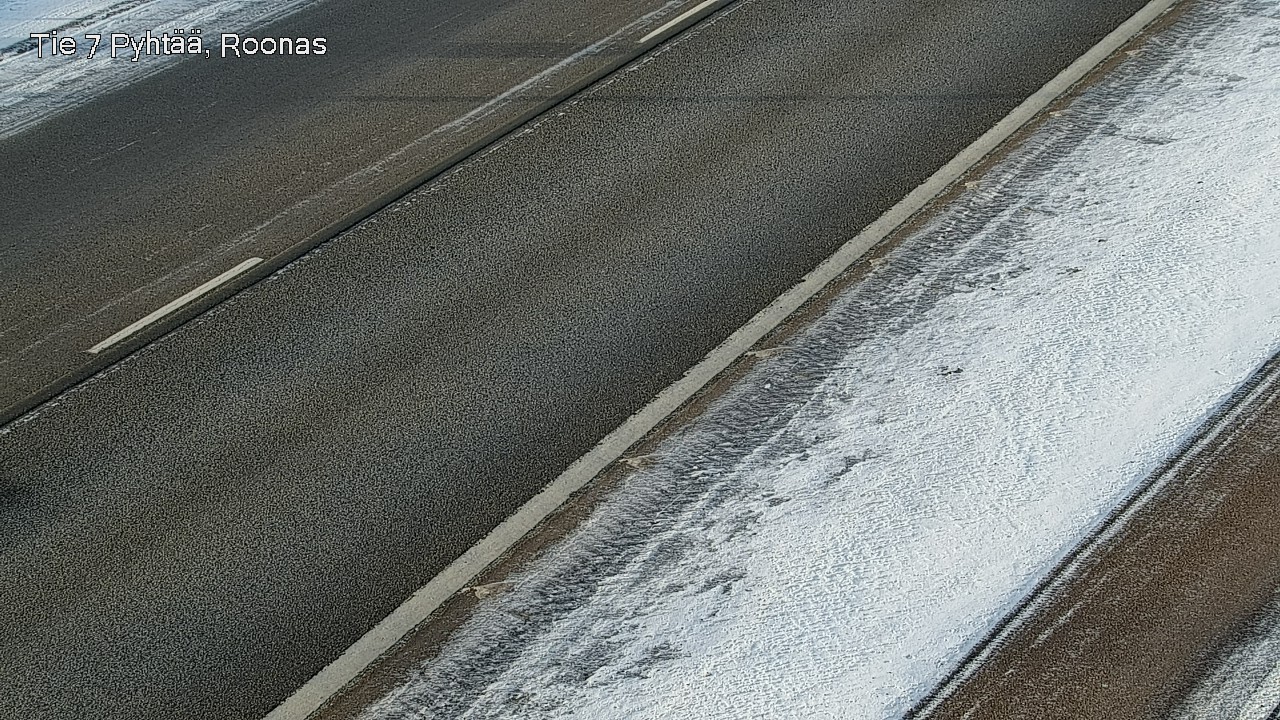 Weather Camera Image Road 7 Pyhtää, Roonas, Pyhtää, Kymenlaakso