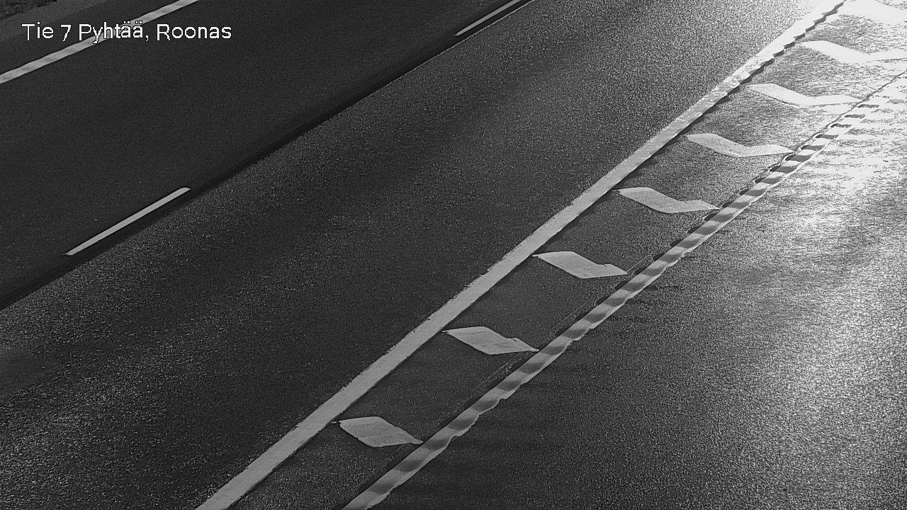 Weather Camera Image Väg 7 Pyttis, Rånäs, Pyhtää, Kymenlaakso