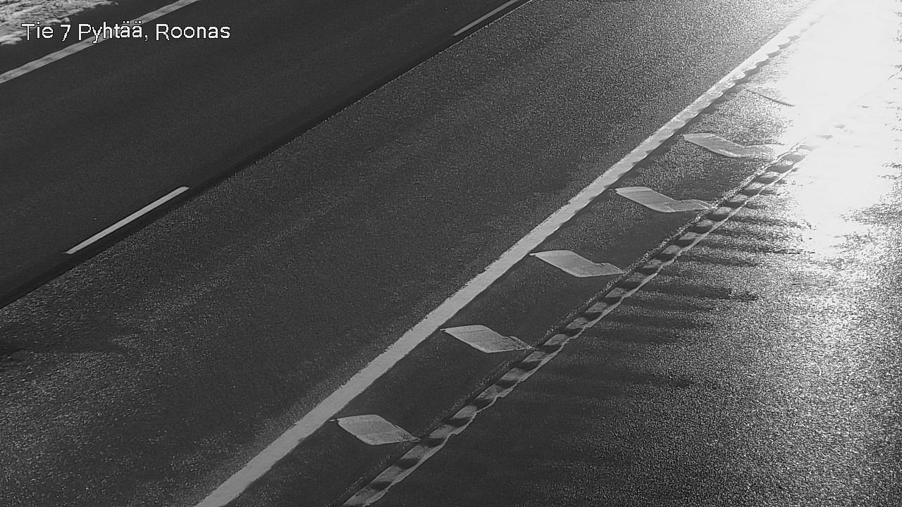 Weather Camera Image Väg 7 Pyttis, Rånäs, Pyhtää, Kymenlaakso