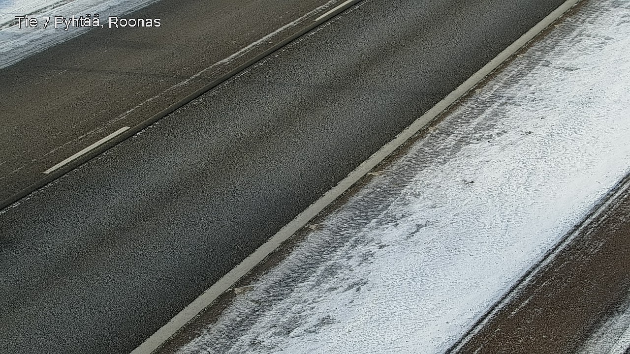 Weather Camera Image Road 7 Pyhtää, Roonas, Pyhtää, Kymenlaakso