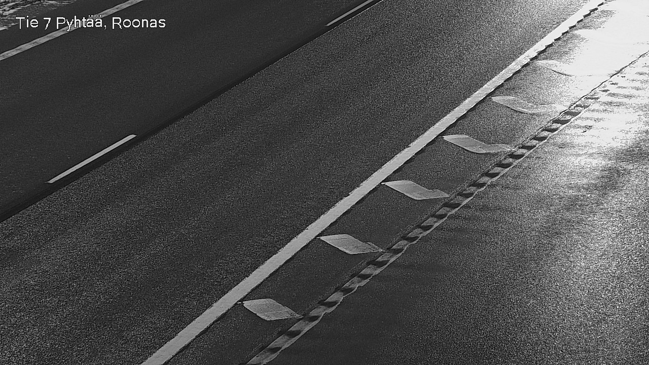 Weather Camera Image Väg 7 Pyttis, Rånäs, Pyhtää, Kymenlaakso