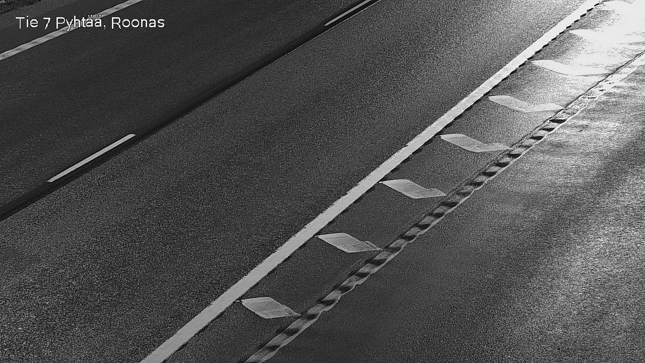 Weather Camera Image Väg 7 Pyttis, Rånäs, Pyhtää, Kymenlaakso