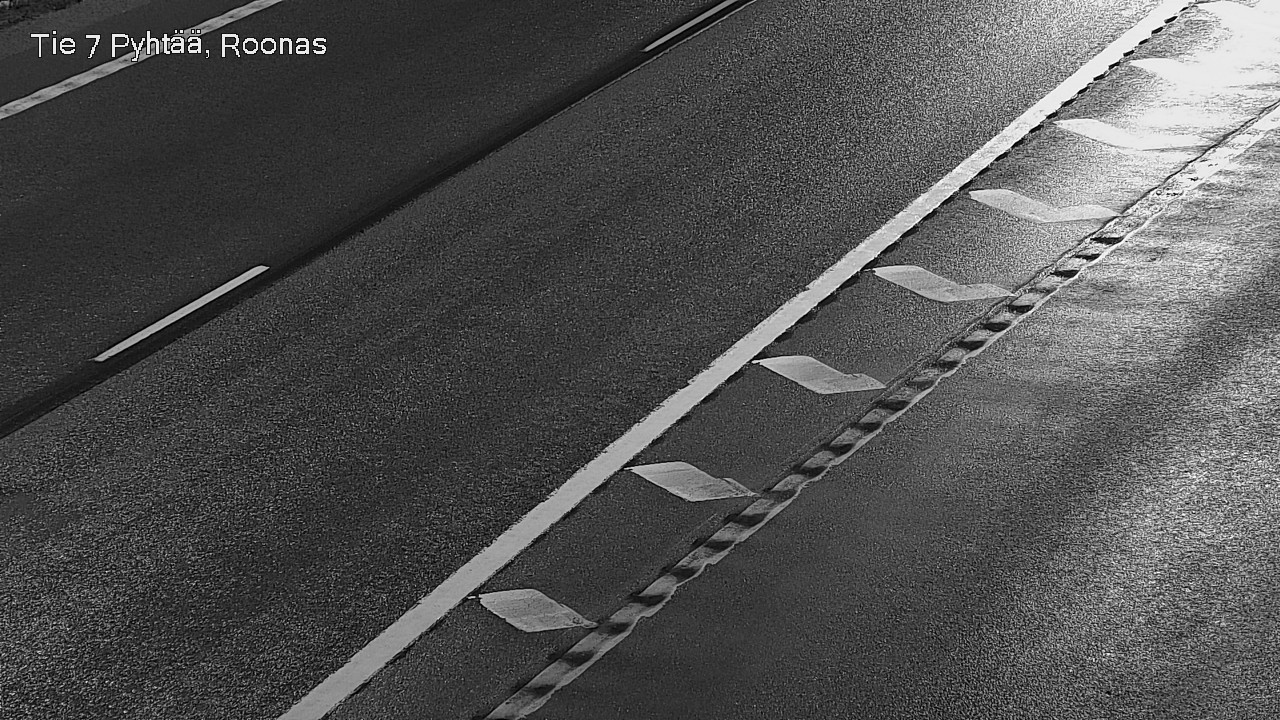 Weather Camera Image Väg 7 Pyttis, Rånäs, Pyhtää, Kymenlaakso