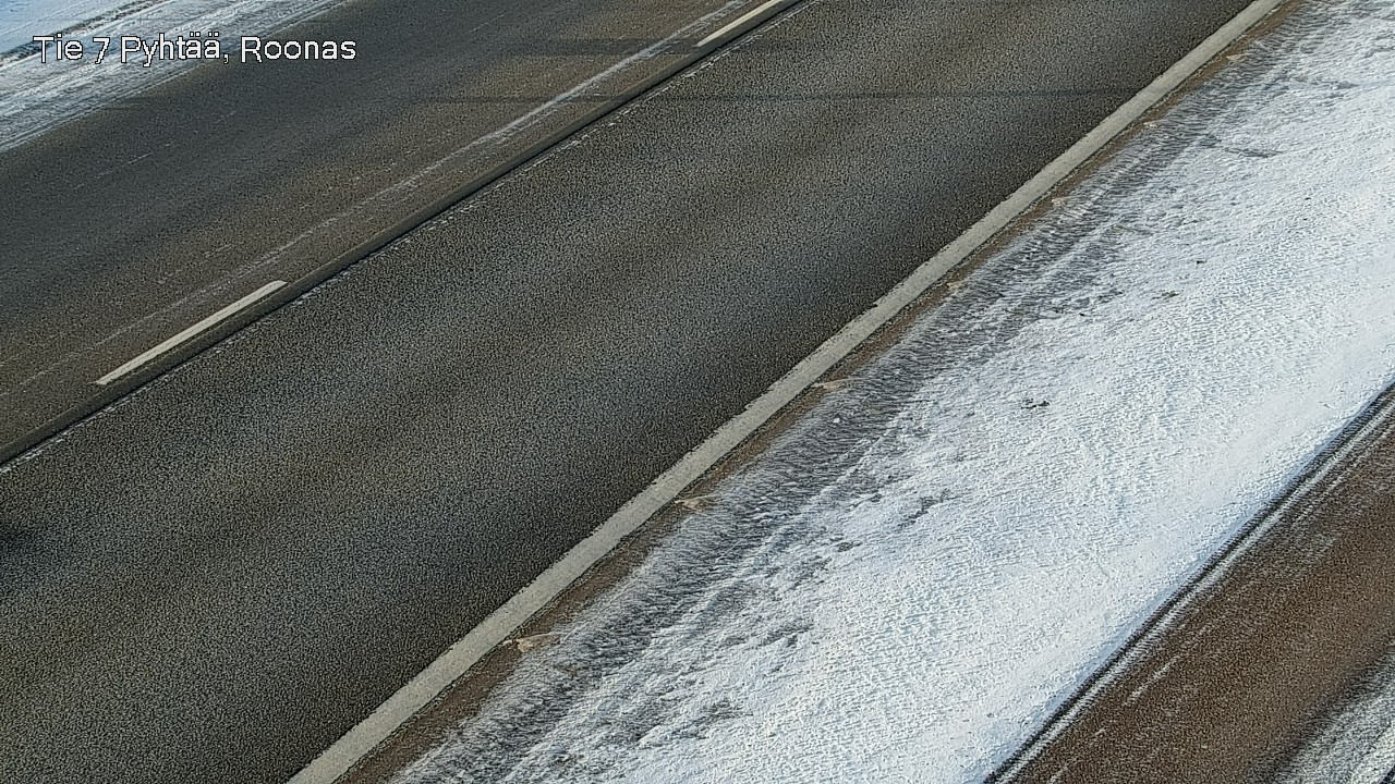 Weather Camera Image Road 7 Pyhtää, Roonas, Pyhtää, Kymenlaakso