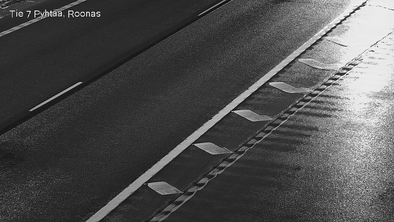 Weather Camera Image Väg 7 Pyttis, Rånäs, Pyhtää, Kymenlaakso