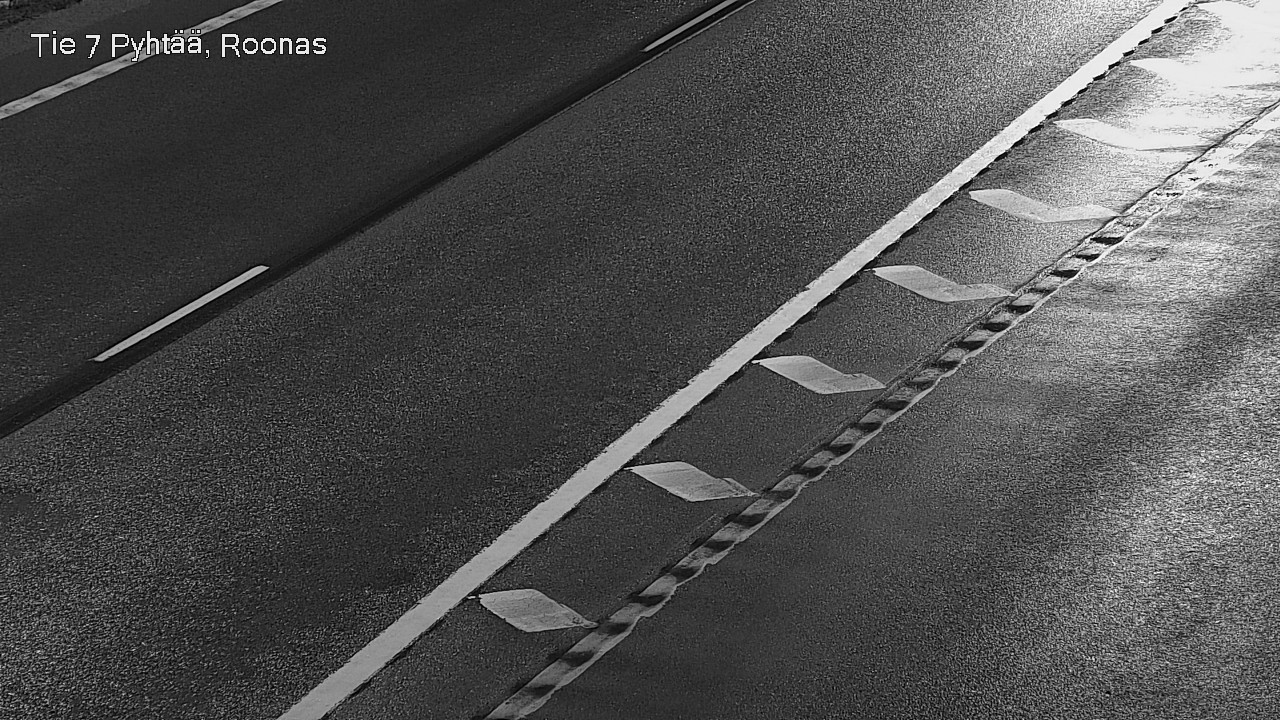 Weather Camera Image Väg 7 Pyttis, Rånäs, Pyhtää, Kymenlaakso