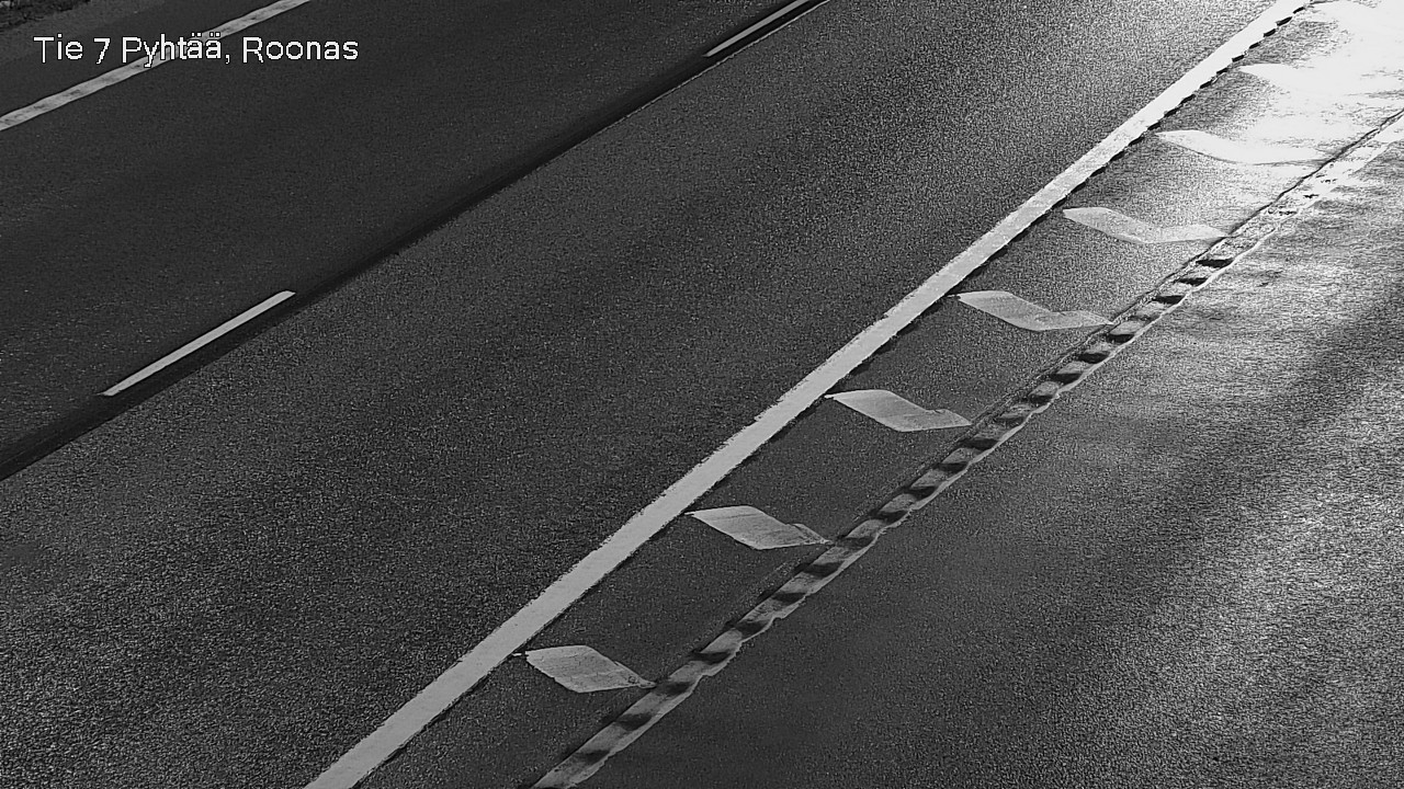 Weather Camera Image Väg 7 Pyttis, Rånäs, Pyhtää, Kymenlaakso