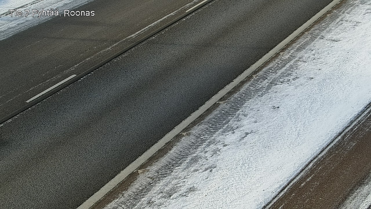 Weather Camera Image Road 7 Pyhtää, Roonas, Pyhtää, Kymenlaakso