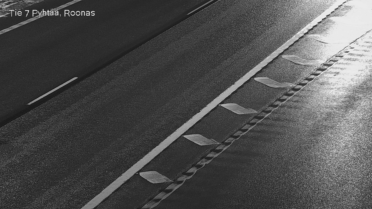 Weather Camera Image Väg 7 Pyttis, Rånäs, Pyhtää, Kymenlaakso