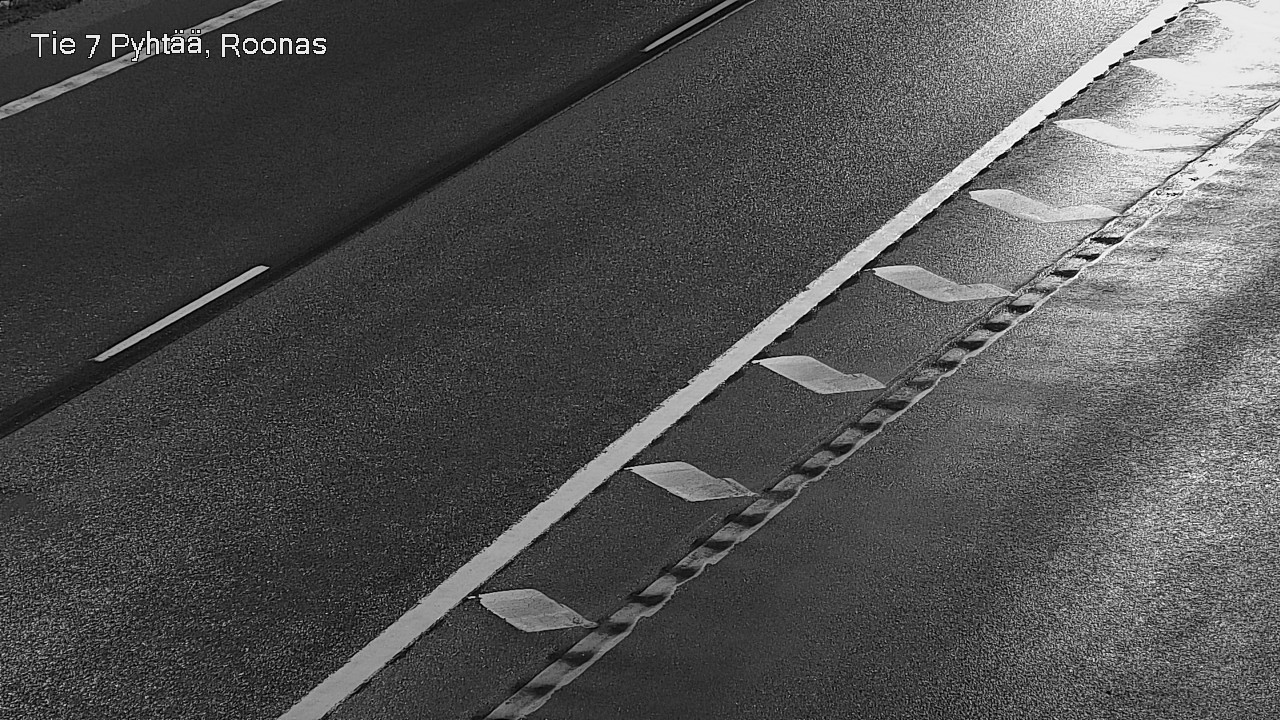Weather Camera Image Väg 7 Pyttis, Rånäs, Pyhtää, Kymenlaakso