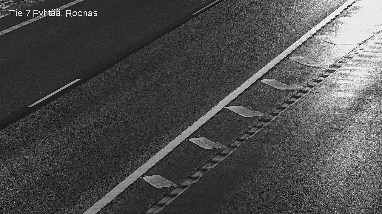 Weather Camera Image Väg 7 Pyttis, Rånäs, Pyhtää, Kymenlaakso