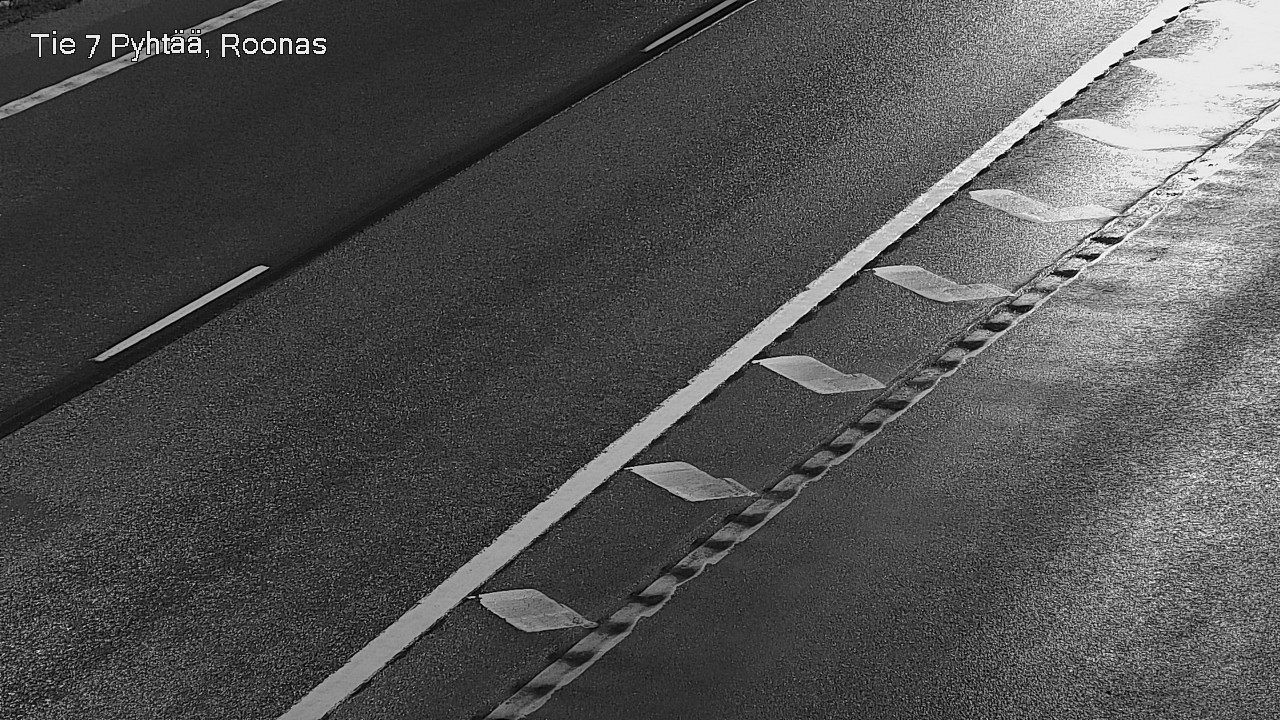 Weather Camera Image Väg 7 Pyttis, Rånäs, Pyhtää, Kymenlaakso