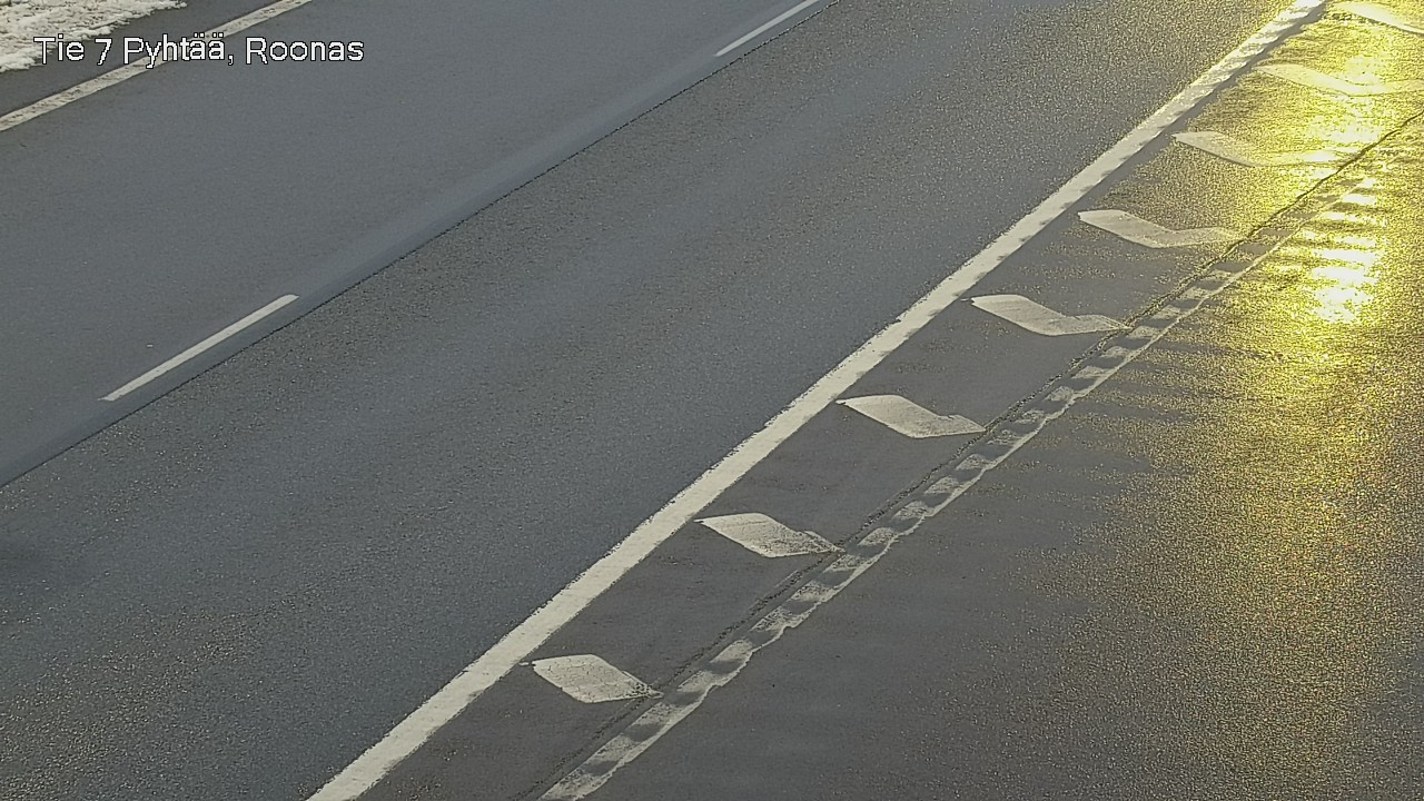Weather Camera Image Väg 7 Pyttis, Rånäs, Pyhtää, Kymenlaakso