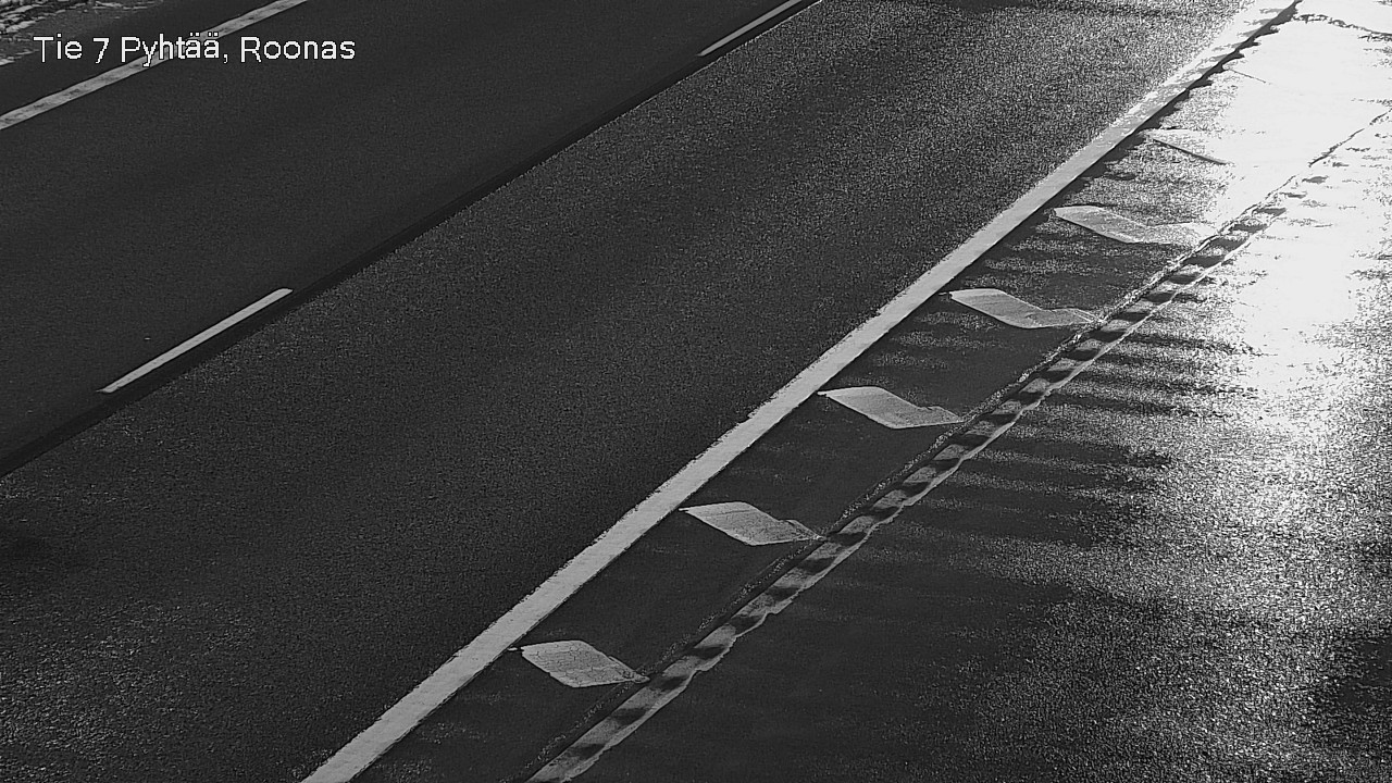 Weather Camera Image Väg 7 Pyttis, Rånäs, Pyhtää, Kymenlaakso