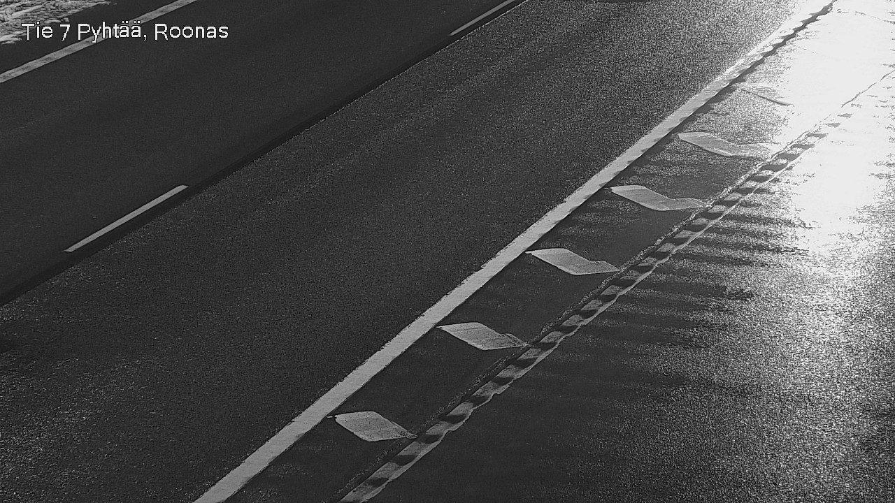 Weather Camera Image Väg 7 Pyttis, Rånäs, Pyhtää, Kymenlaakso