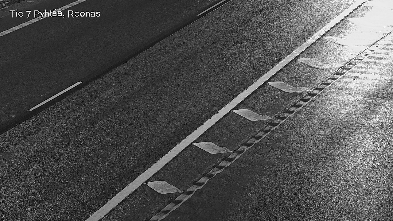 Weather Camera Image Väg 7 Pyttis, Rånäs, Pyhtää, Kymenlaakso