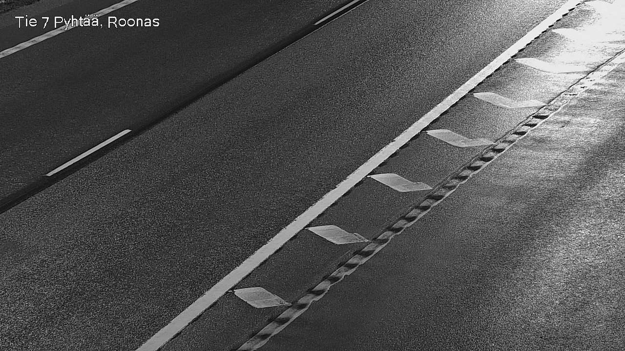 Weather Camera Image Väg 7 Pyttis, Rånäs, Pyhtää, Kymenlaakso