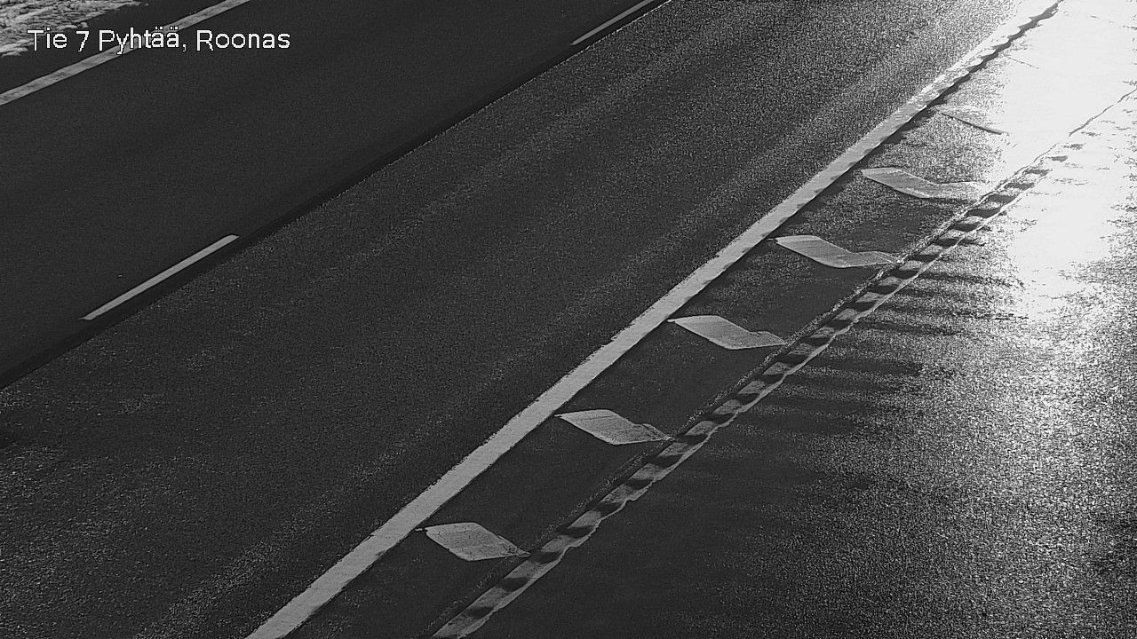 Weather Camera Image Väg 7 Pyttis, Rånäs, Pyhtää, Kymenlaakso
