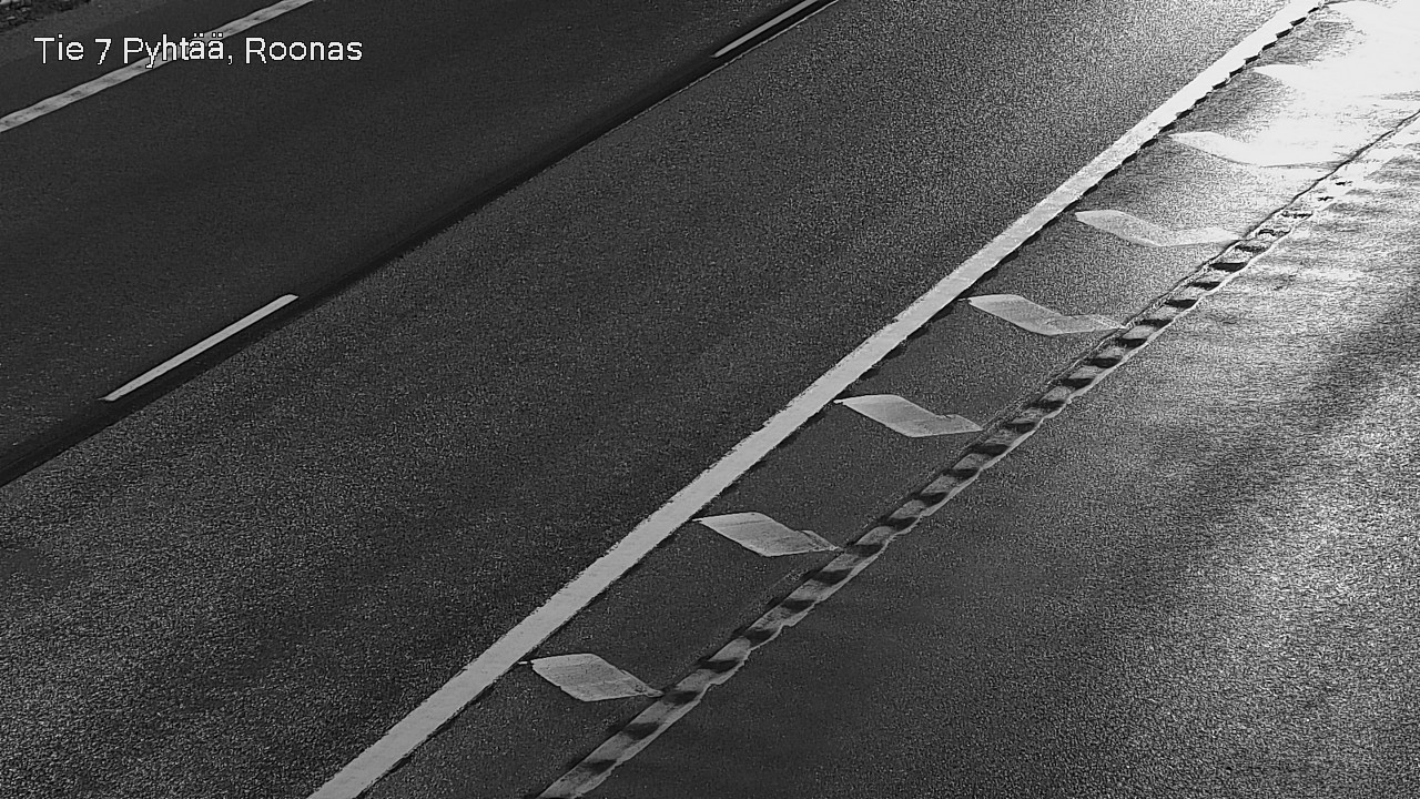 Weather Camera Image Väg 7 Pyttis, Rånäs, Pyhtää, Kymenlaakso