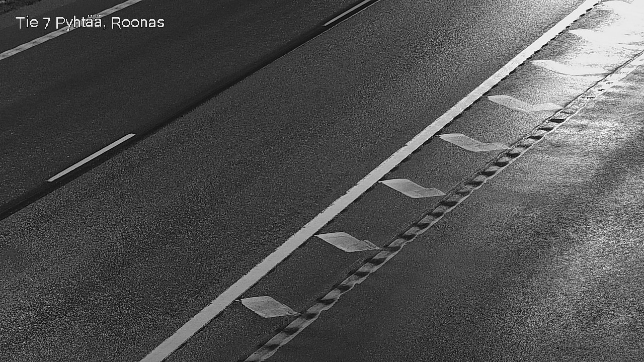 Weather Camera Image Väg 7 Pyttis, Rånäs, Pyhtää, Kymenlaakso