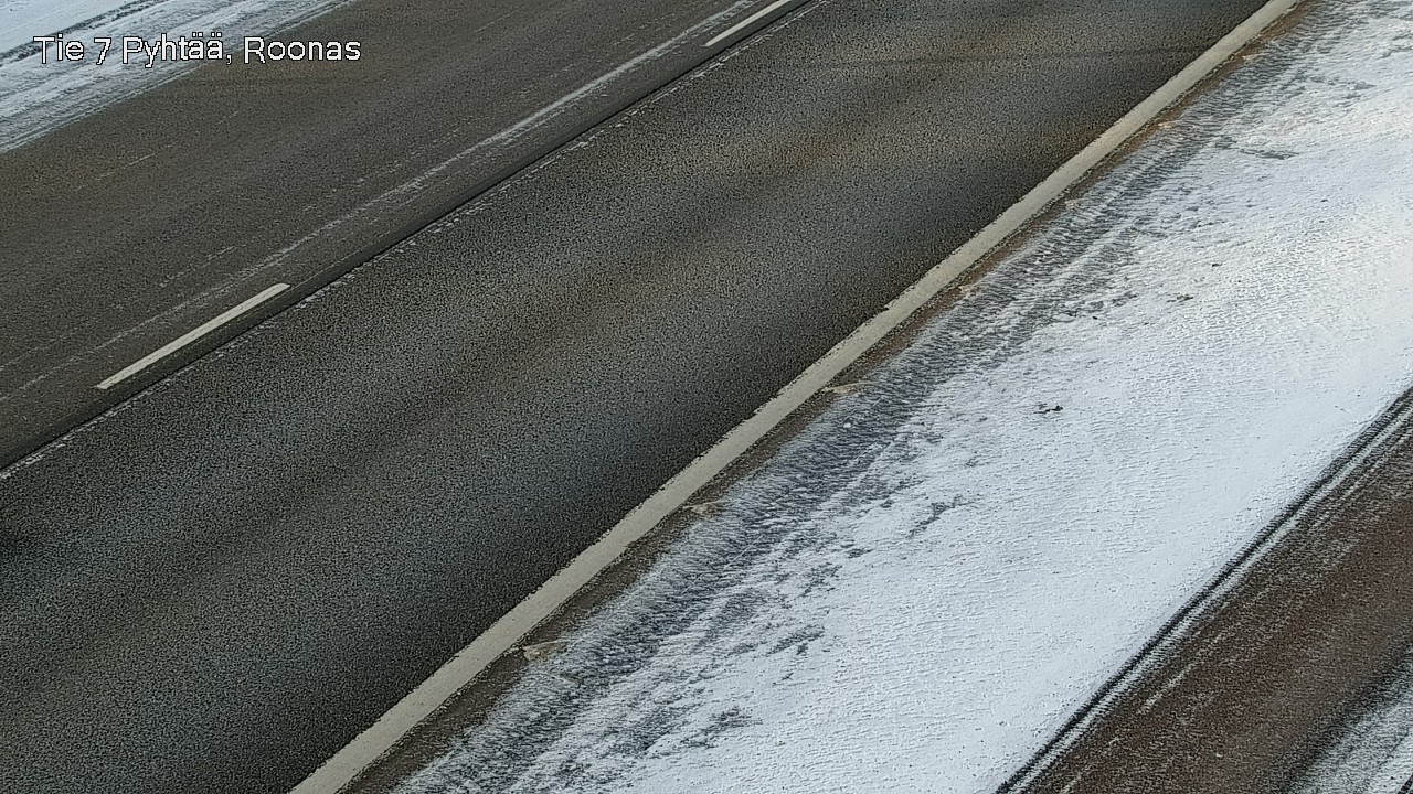 Weather Camera Image Road 7 Pyhtää, Roonas, Pyhtää, Kymenlaakso