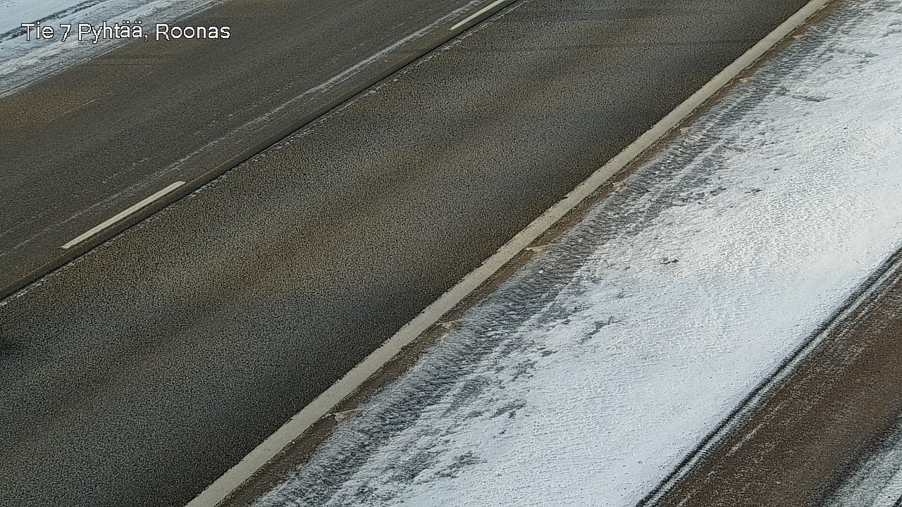 Weather Camera Image Road 7 Pyhtää, Roonas, Pyhtää, Kymenlaakso