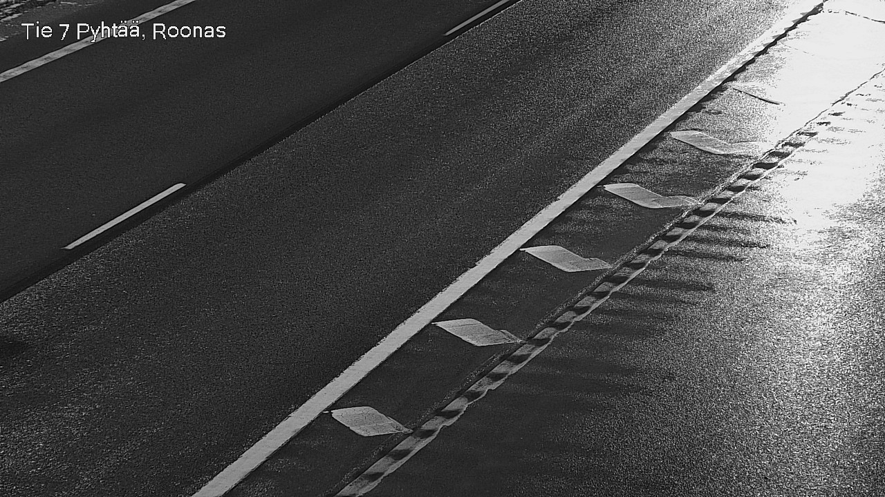 Weather Camera Image Väg 7 Pyttis, Rånäs, Pyhtää, Kymenlaakso
