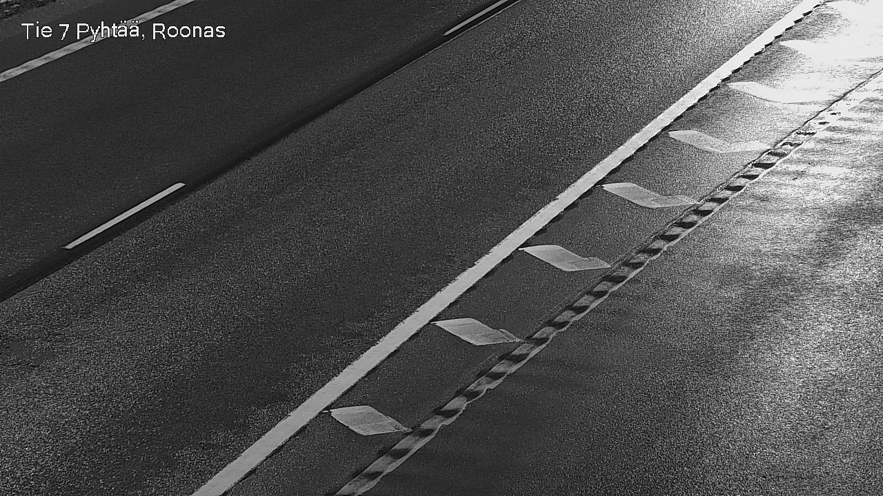 Weather Camera Image Väg 7 Pyttis, Rånäs, Pyhtää, Kymenlaakso