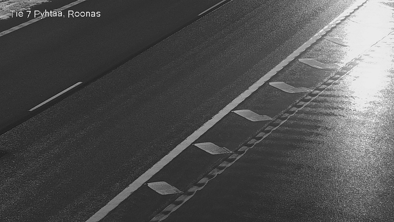 Weather Camera Image Väg 7 Pyttis, Rånäs, Pyhtää, Kymenlaakso