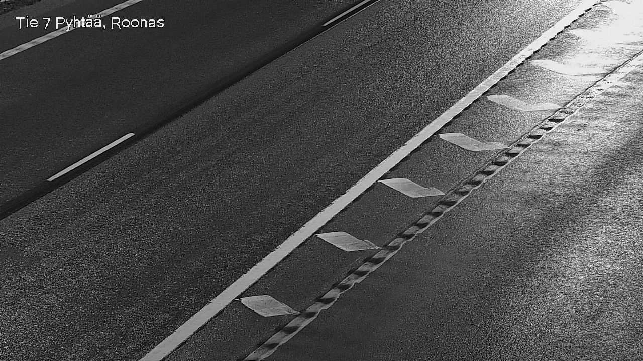 Weather Camera Image Väg 7 Pyttis, Rånäs, Pyhtää, Kymenlaakso