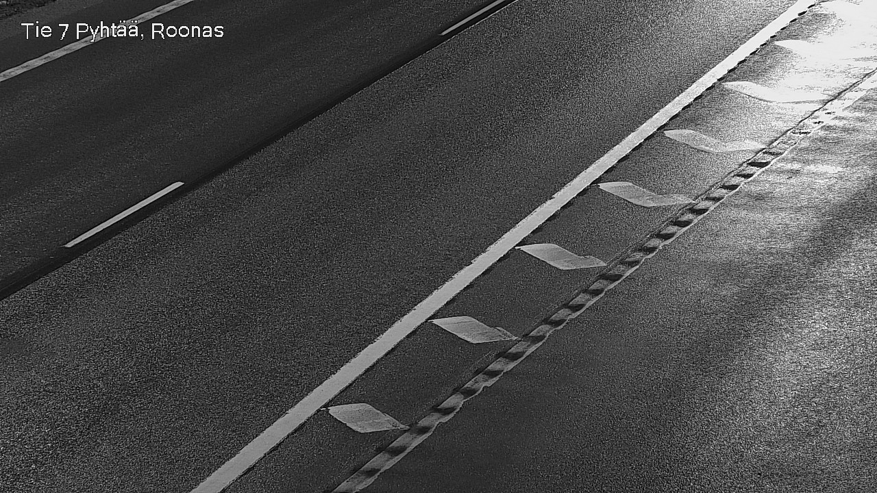 Weather Camera Image Väg 7 Pyttis, Rånäs, Pyhtää, Kymenlaakso