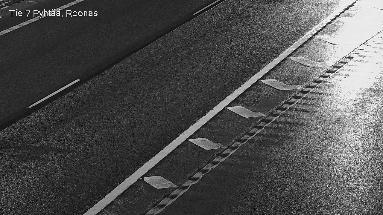 Weather Camera Image Väg 7 Pyttis, Rånäs, Pyhtää, Kymenlaakso