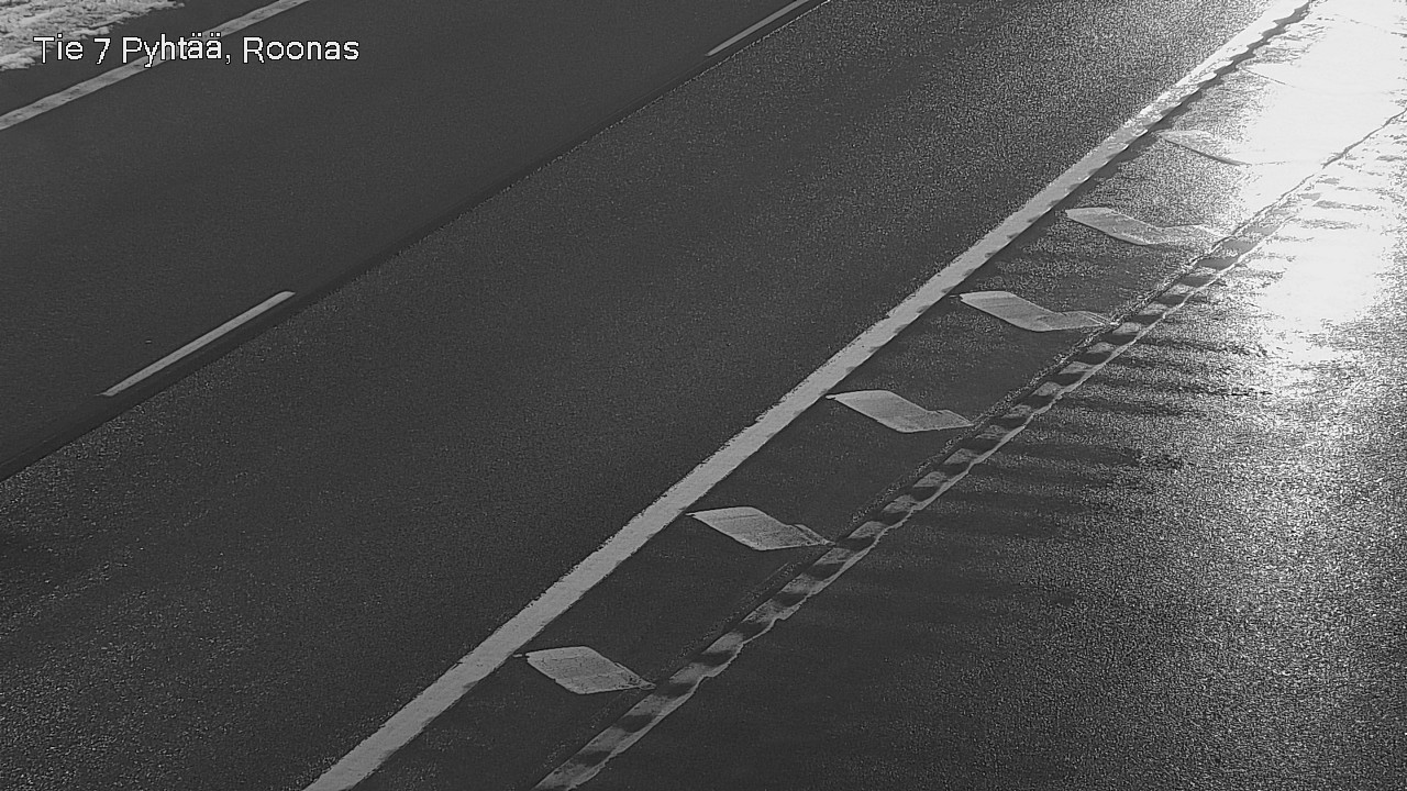 Weather Camera Image Väg 7 Pyttis, Rånäs, Pyhtää, Kymenlaakso