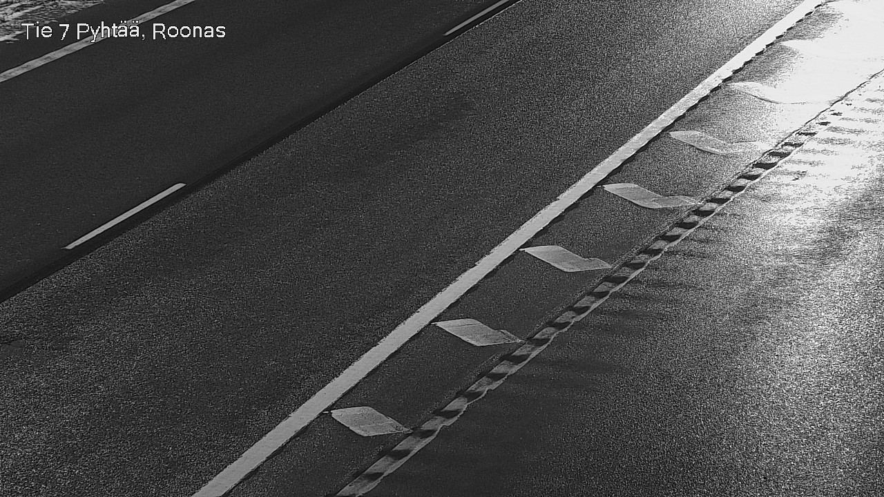 Weather Camera Image Väg 7 Pyttis, Rånäs, Pyhtää, Kymenlaakso